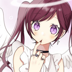 This is a pixiv picture whose title is ♡.