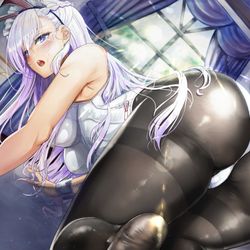 This is a pixiv picture whose title is ベルファストバニー.