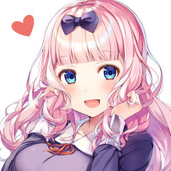 This is a pixiv picture whose title is 藤原千花！.