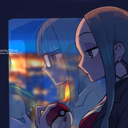 This is a pixiv picture whose title is オリーブさん.