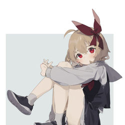 This is a pixiv picture whose title is ルーミア.