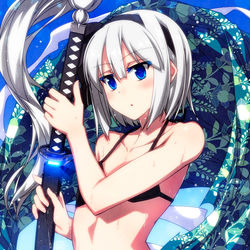 This is a pixiv picture whose title is じろじろ見すぎですよ.