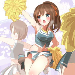 This is a pixiv picture whose title is 応援する。.