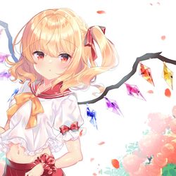 This is a pixiv picture whose title is セーラー服　フランちゃん.