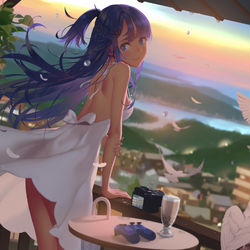 This is a pixiv picture whose title is After rain.