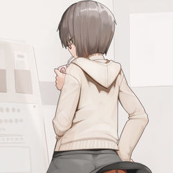 This is a pixiv picture whose title is 風.