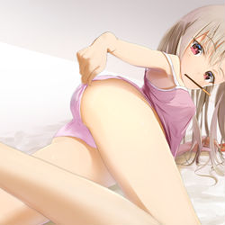 This is a pixiv picture whose title is ごろごろイリヤちゃん.