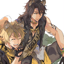 This is a pixiv picture whose title is 【腐】レオラギ+α詰め②.