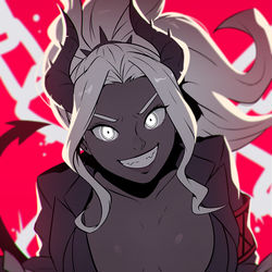 This is a pixiv picture whose title is Judgement.