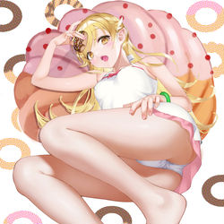 This is a pixiv picture whose title is 🍩.