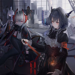 This is a pixiv picture whose title is 反逆.