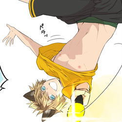 This is a pixiv picture whose title is マジフト中唐突に風紀を乱すラギ―くん.