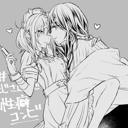 This is a pixiv picture whose title is にじさんじ性癖コンビまとめ.