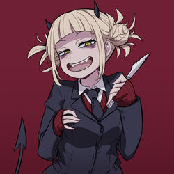 This is a pixiv picture whose title is 君は悪魔だ…😚.