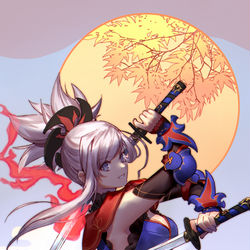 This is a pixiv picture whose title is 武蔵ちゃん.