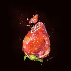This is a pixiv picture whose title is 🍓˚✧₊༚.