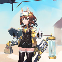 This is a pixiv picture whose title is SE-047 // Land Jet コンセプトアート.