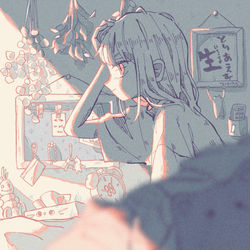 This is a pixiv picture whose title is とりあえず.