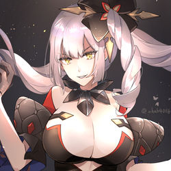 This is a pixiv picture whose title is 黒の王妃.