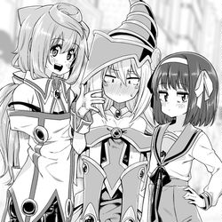 This is a pixiv picture whose title is 顔立ちや体格がキャラに合ってないコスプレ女装男子.