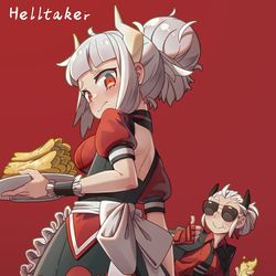 This is a pixiv picture whose title is Lucifer.