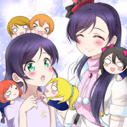 This is a pixiv picture whose title is 東條希生誕祭2020.