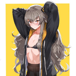 This is a pixiv picture whose title is UMP45.