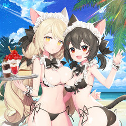 This is a pixiv picture whose title is 海.