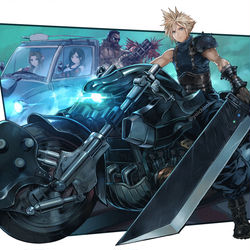 This is a pixiv picture whose title is クラウド.