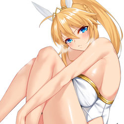 This is a pixiv picture whose title is バニー乳上復刻.