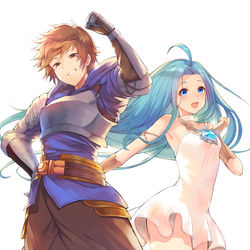 This is a pixiv picture whose title is グラルリ.