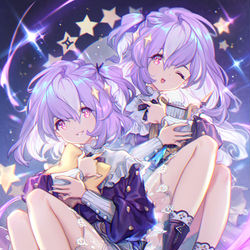 This is a pixiv picture whose title is ふたご座.