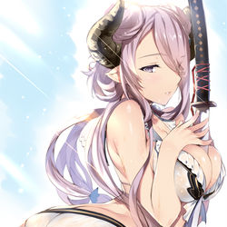 This is a pixiv picture whose title is 水着ナルメアさん.