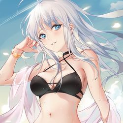 This is a pixiv picture whose title is ♥.