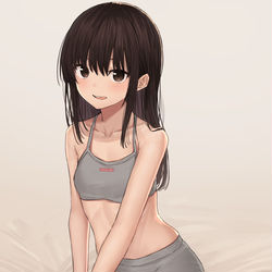 This is a pixiv picture whose title is 少女.