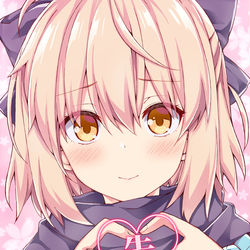 This is a pixiv picture whose title is 「沖田さんは告らせたい」.