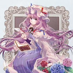 This is a pixiv picture whose title is パチュリーの日~.