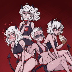 This is a pixiv picture whose title is Summer in Hell.