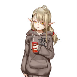 This is a pixiv picture whose title is 水蘭児.