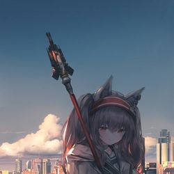 This is a pixiv picture whose title is 安洁莉娜.