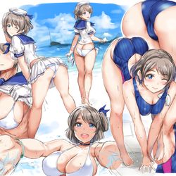 This is a pixiv picture whose title is 渡辺さんよくばりセット.