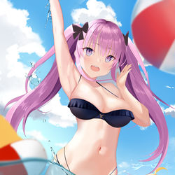 This is a pixiv picture whose title is 夏.