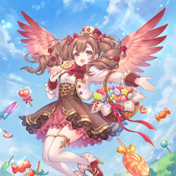This is a pixiv picture whose title is 博愛の翼人.
