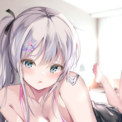 This is a pixiv picture whose title is もっとかまってよ～….