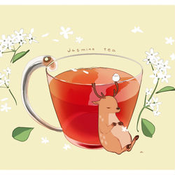 This is a pixiv picture whose title is ジャスミンティー.