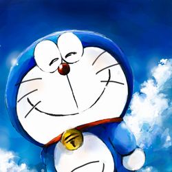 This is a pixiv picture whose title is ドラえもん.