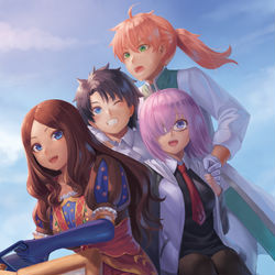 This is a pixiv picture whose title is バステニャンX号.