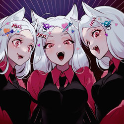 This is a pixiv picture whose title is けるべろす.