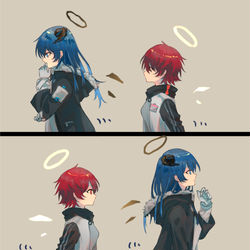 This is a pixiv picture whose title is 憧れ.