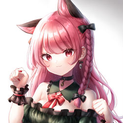 This is a pixiv picture whose title is 衣装アレンジお燐.